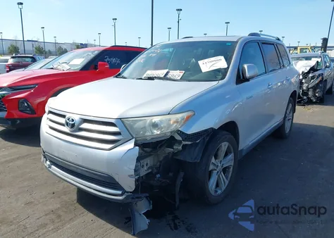 2012 Toyota Highlander Limited V6 from USA, damaged, VIN 5TDDK3EH2CS107273